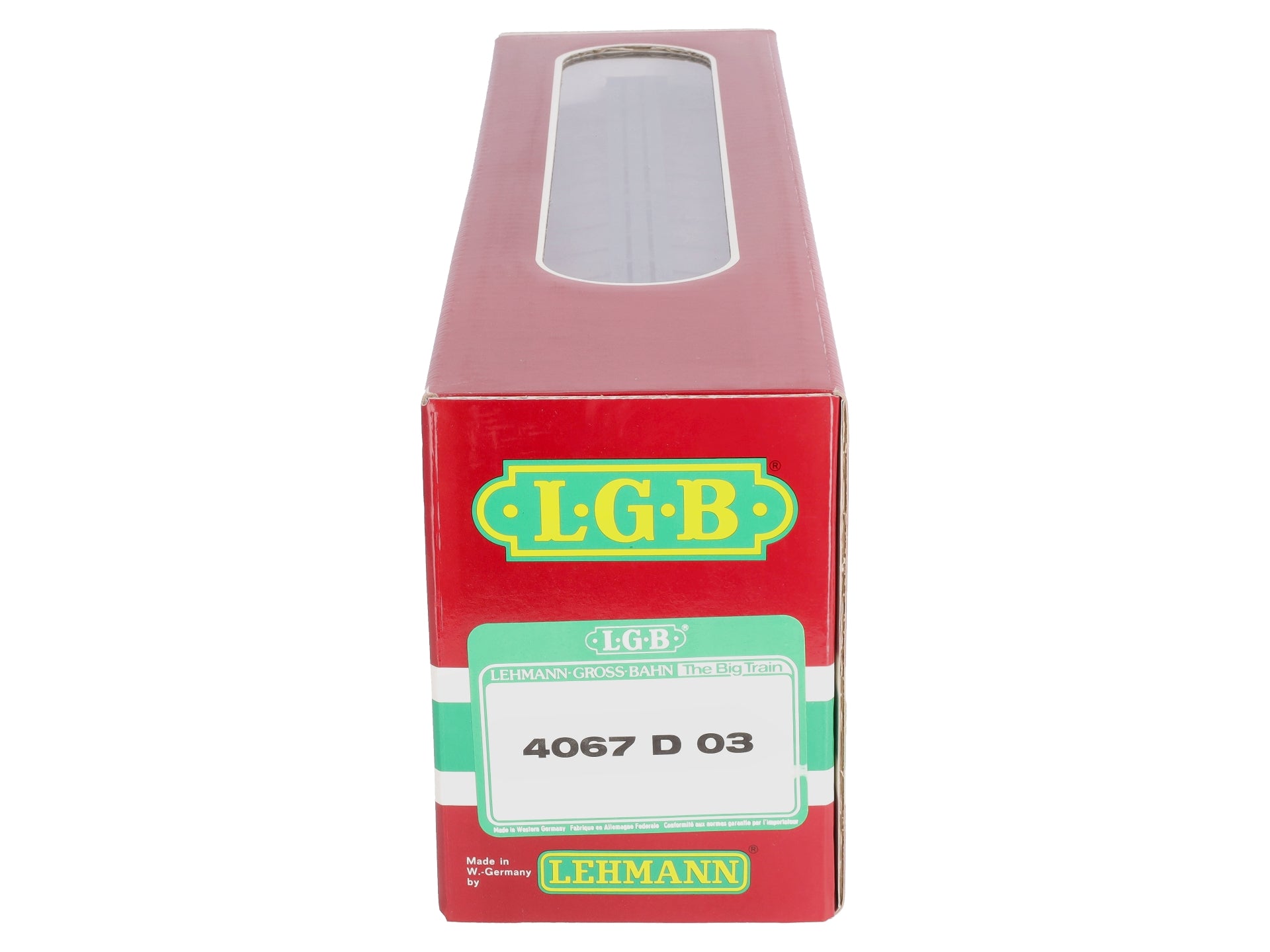 LGB 4067-D03 G Scale Santa Fe Boxcar #3712 LN/Box