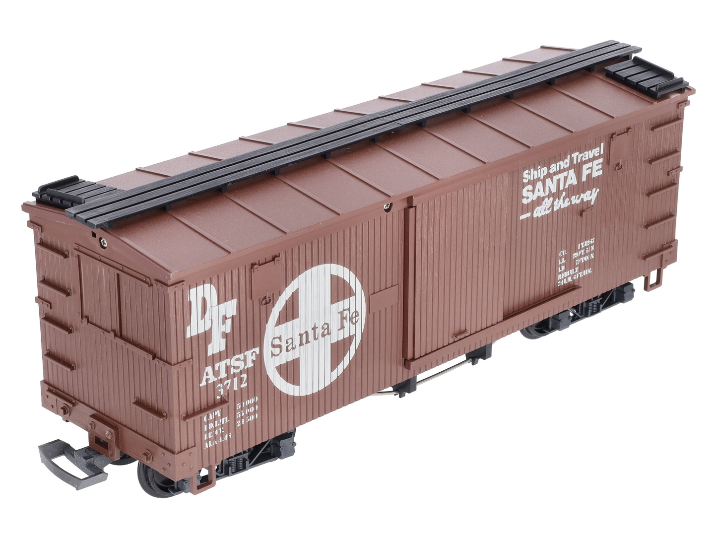 LGB 4067-D03 G Scale Santa Fe Boxcar #3712 LN/Box