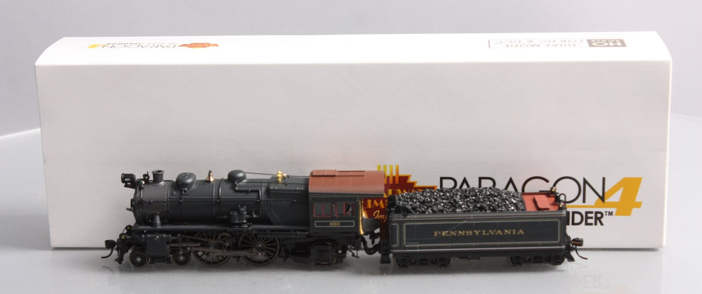 Broadway Limited 6700 HO PRR E6 4-4-2 Steam Locomotive #460 w/DC/DCC/SND LN/Box