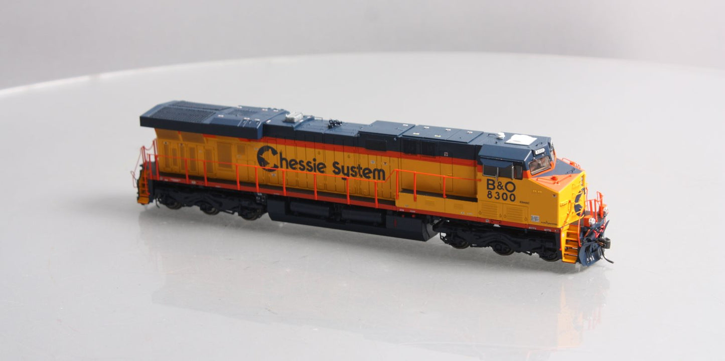 Athearn G83160 HO B&O ES44AC Diesel Locomotive w/DCC & Sound #8300