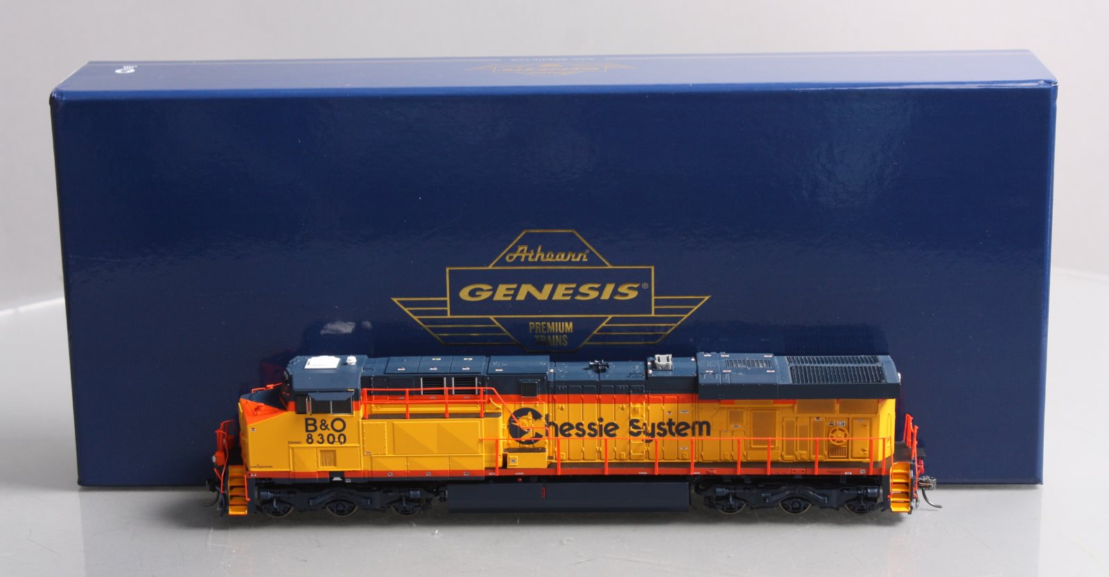 Athearn G83160 HO B&O ES44AC Diesel Locomotive w/DCC & Sound #8300