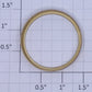 Lionel 820-6 Standard Gauge Brass Searchlight Lens Ring