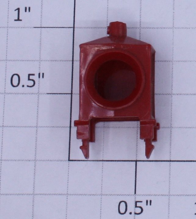 Lionel 8315-40 Red General Headlight Lantern Housing without Lens