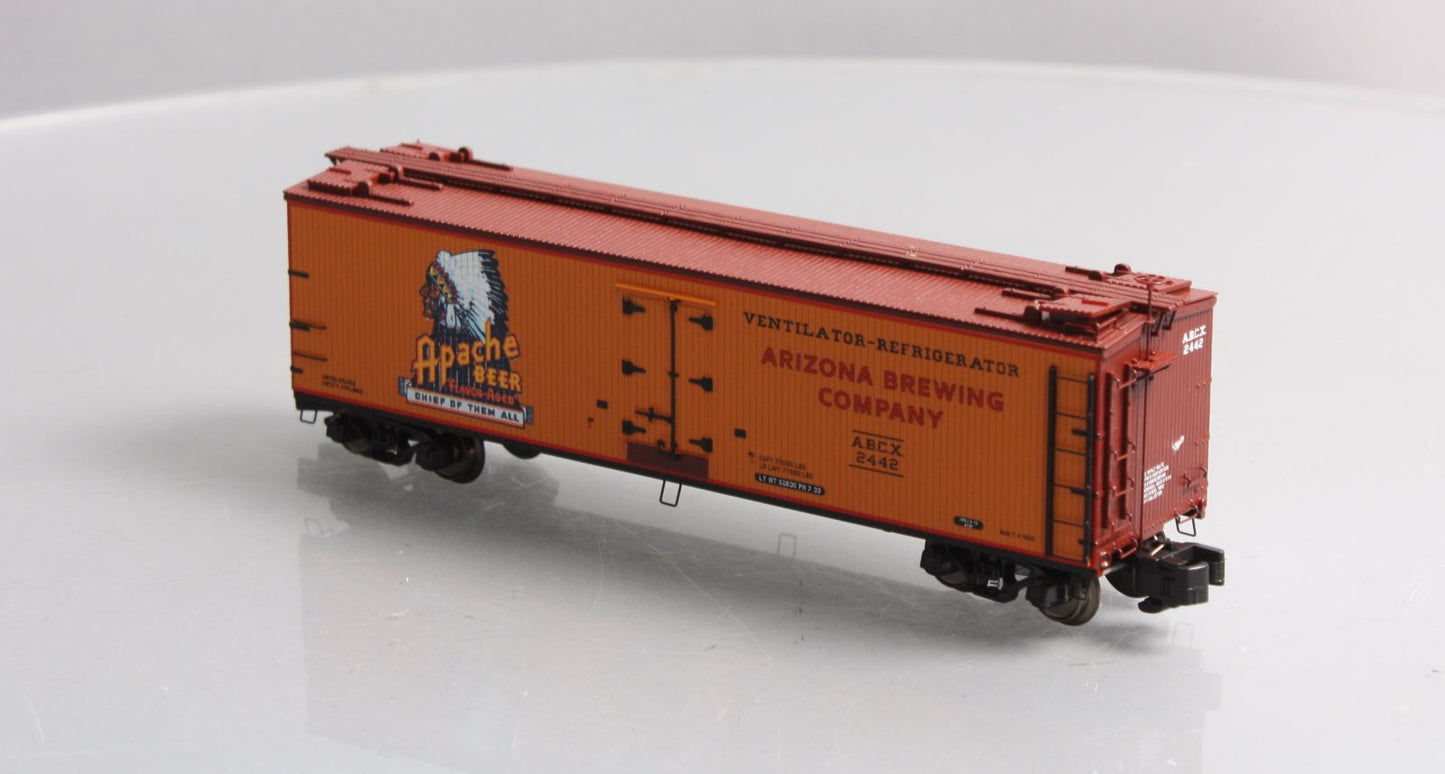 MTH 35-78020 S ABCX Apache Beer 40' Woodsided Reefer #2442 LN/Box