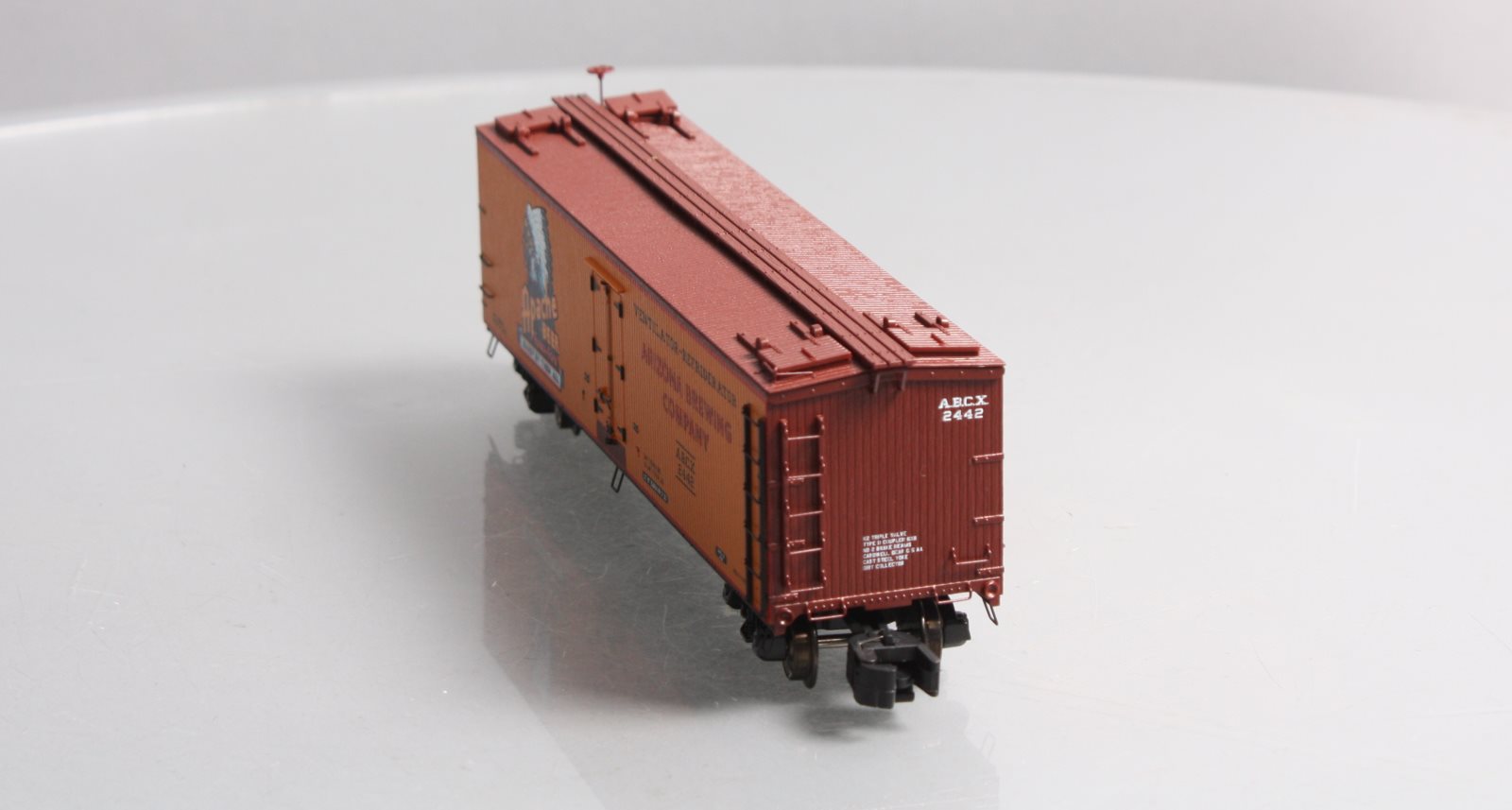 MTH 35-78020 S ABCX Apache Beer 40' Woodsided Reefer #2442 LN/Box