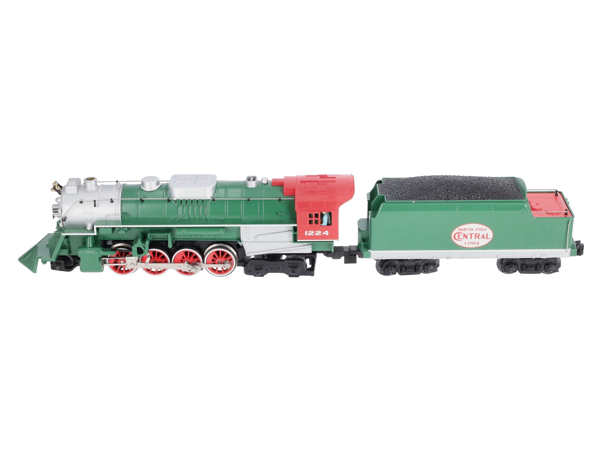 Lionel 1932100 North Pole Central Berkshire Steam Loco w/LionChief + 2.0 #1224