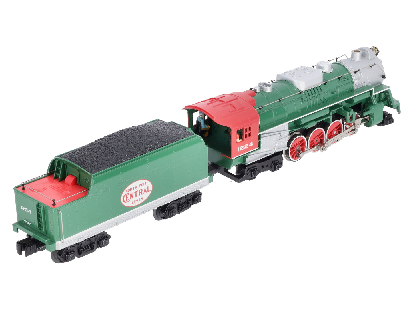 Lionel 1932100 North Pole Central Berkshire Steam Loco w/LionChief + 2.0 #1224