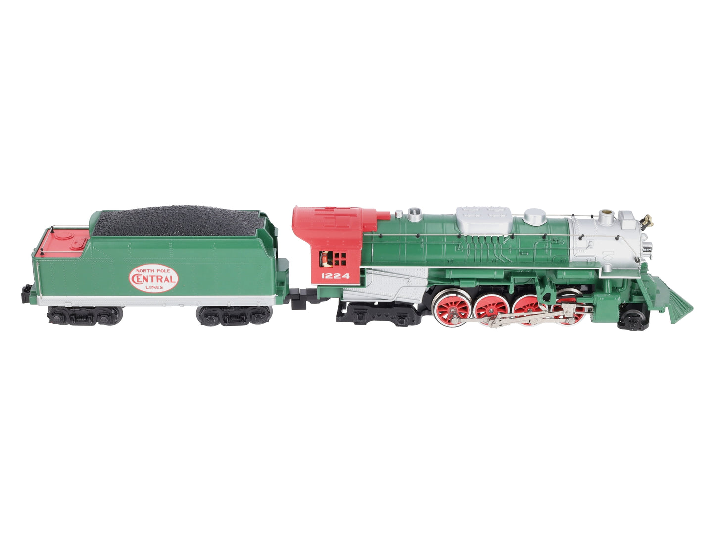 Lionel 1932100 North Pole Central Berkshire Steam Loco w/LionChief + 2.0 #1224