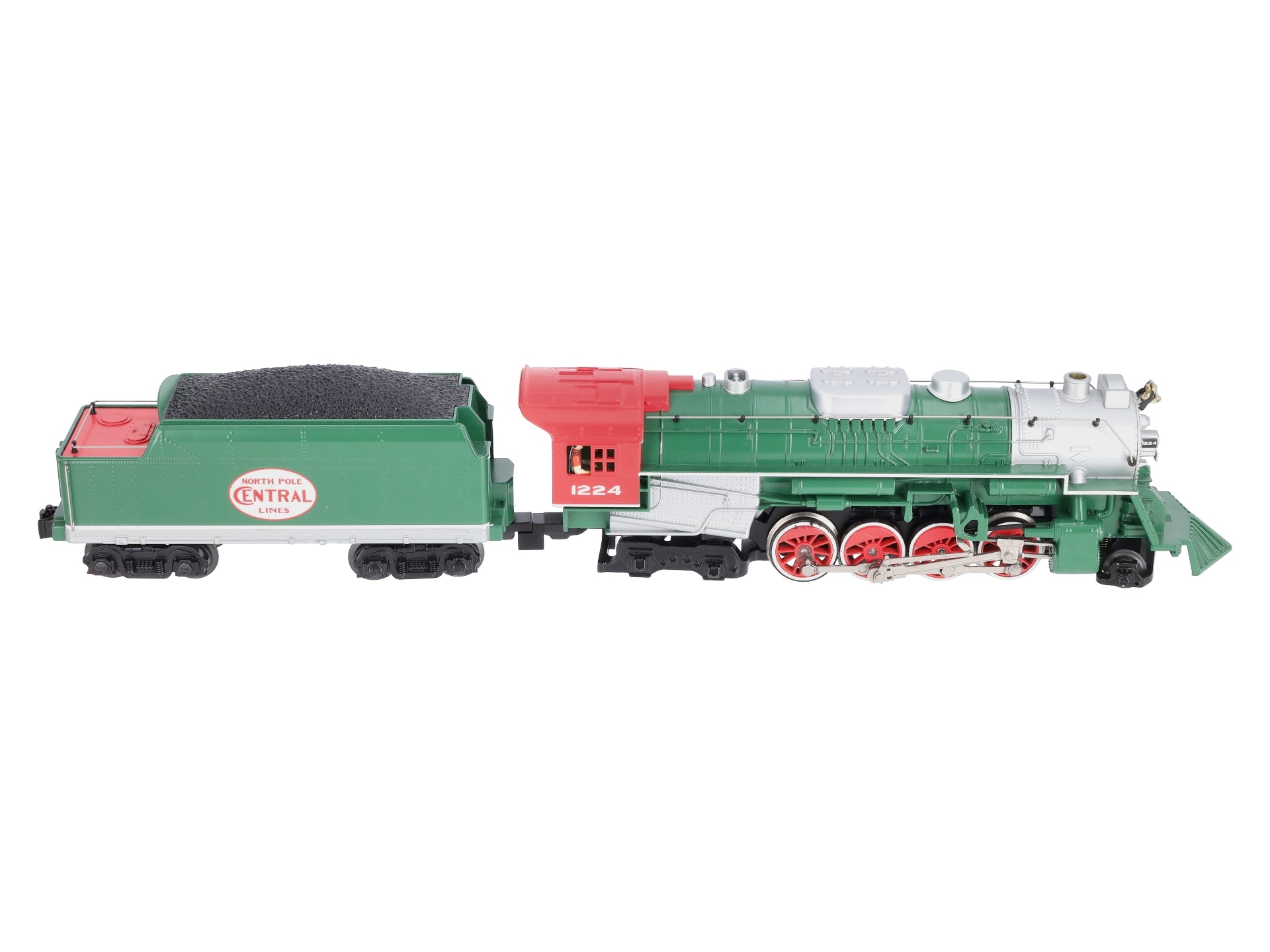 Lionel 1932100 North Pole Central Berkshire Steam Loco w/LionChief + 2.0 #1224