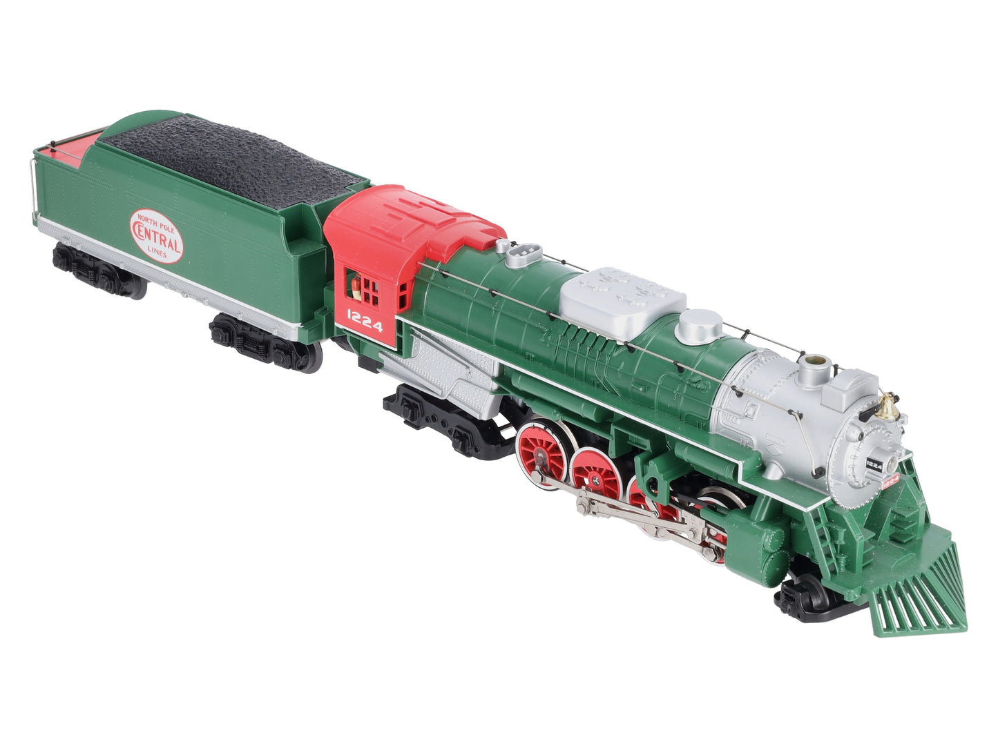 Lionel 1932100 North Pole Central Berkshire Steam Loco w/LionChief + 2.0 #1224