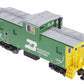 Lionel 6-85072 O Burlington Northern Wide Vision Caboose with Camera #12345