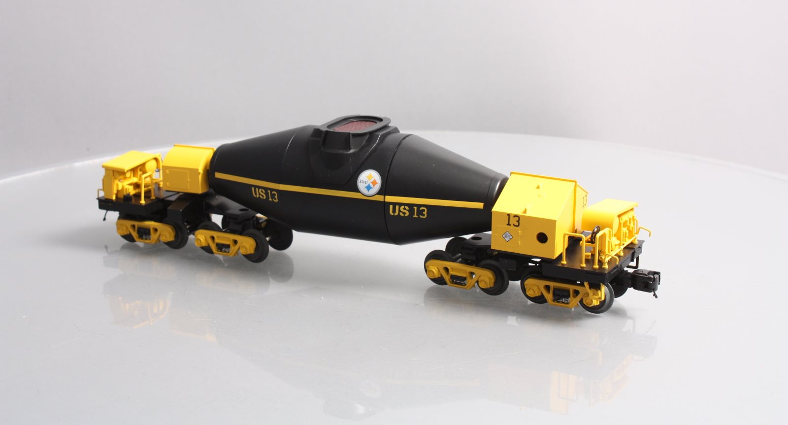 MTH 20-95210 O United States Hot Metal Car with Flickering Molten Load