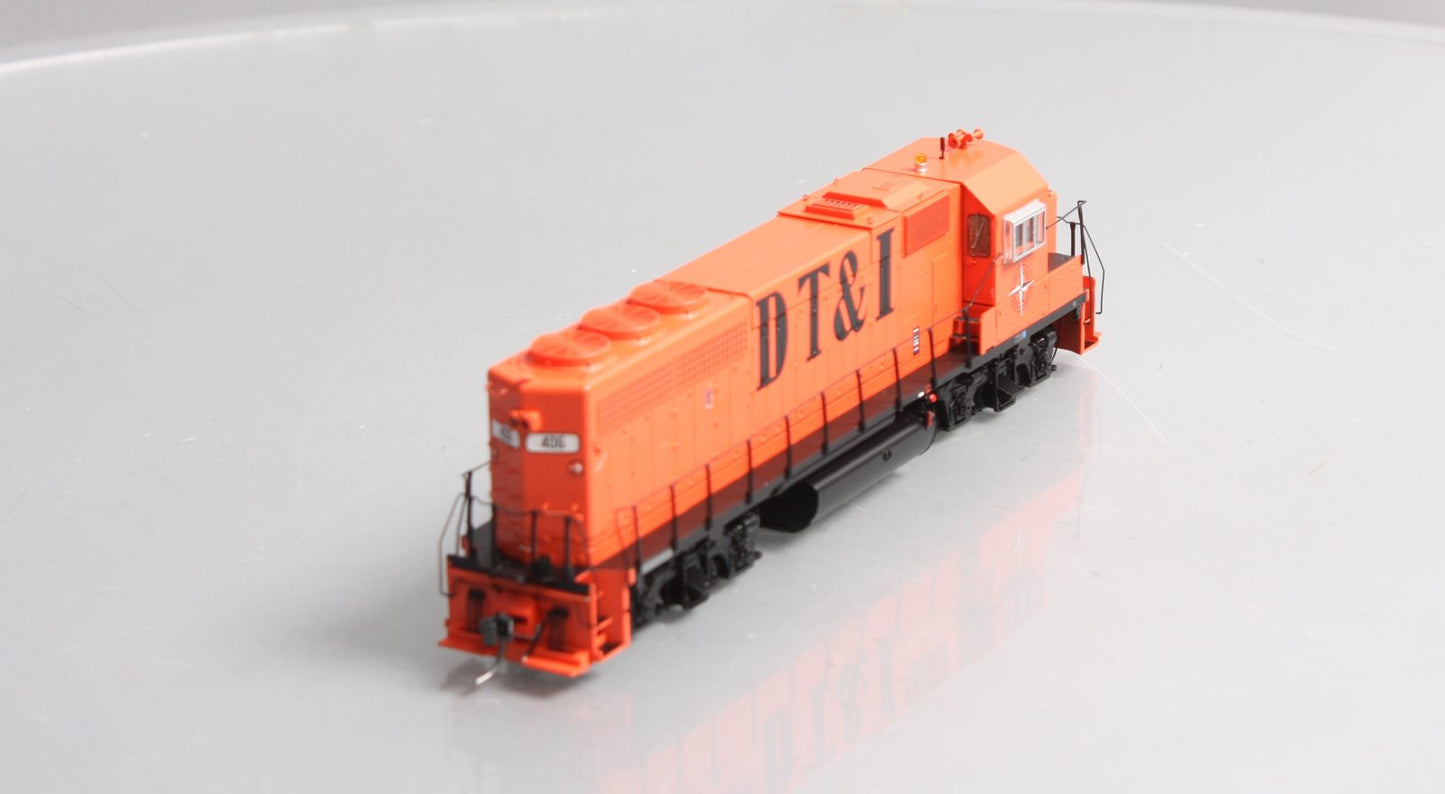 Athearn G64682 HO DT&I GP40-2 Diesel Locomotive #406 w/DCC & Sound LN/Box