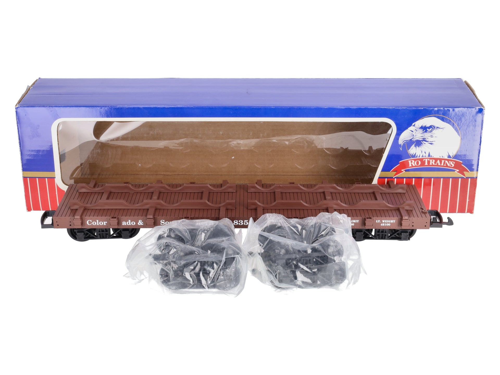 USA Trains R1897 G Colorado and Southern Brown Truck Car #835