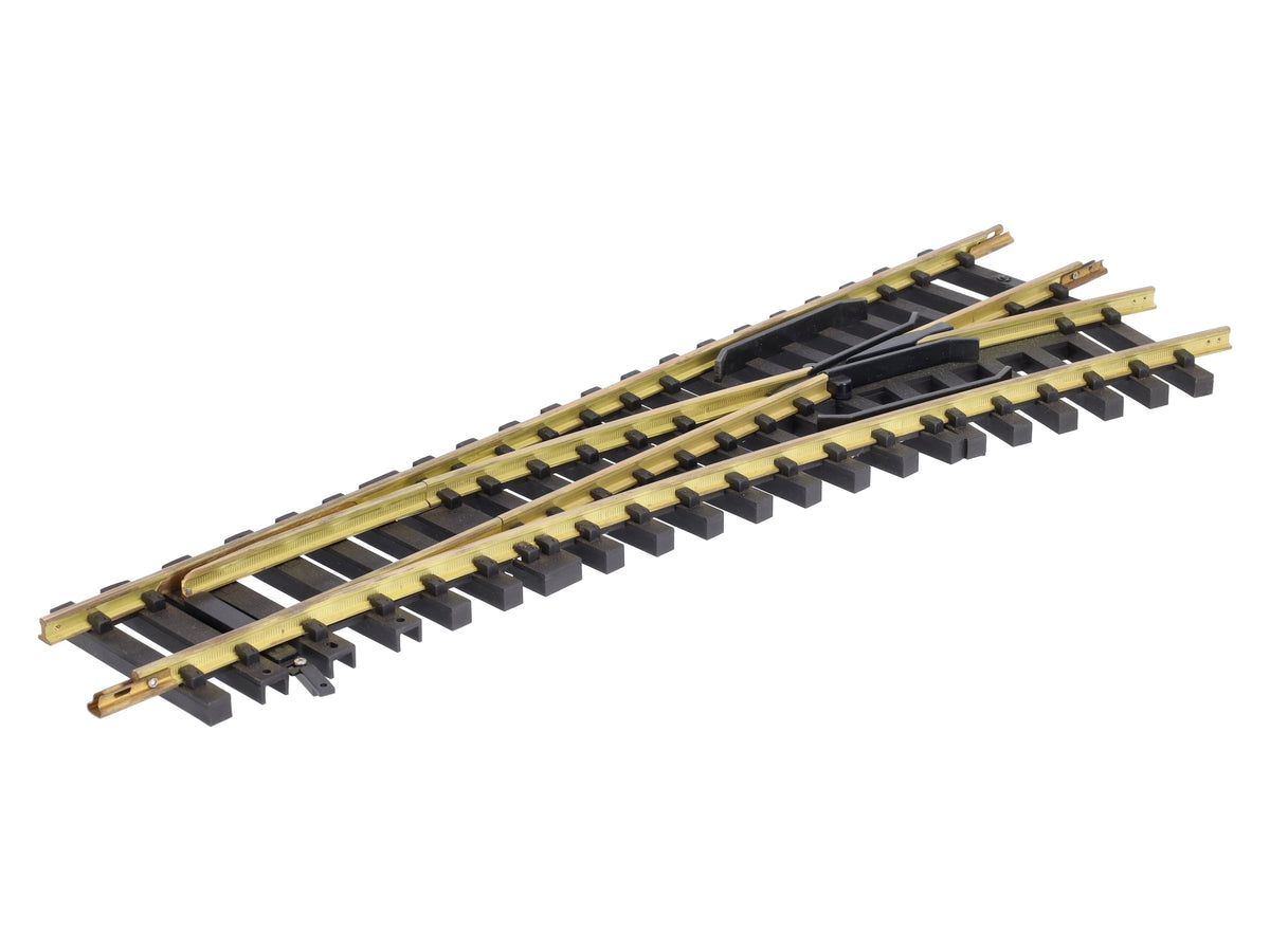 Aristo-Craft 30370 G Brass Wide Radius Right Hand 10' Manual Switch Turnout NIB