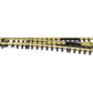 Aristo-Craft 30370 G Brass Wide Radius Right Hand 10' Manual Switch Turnout NIB