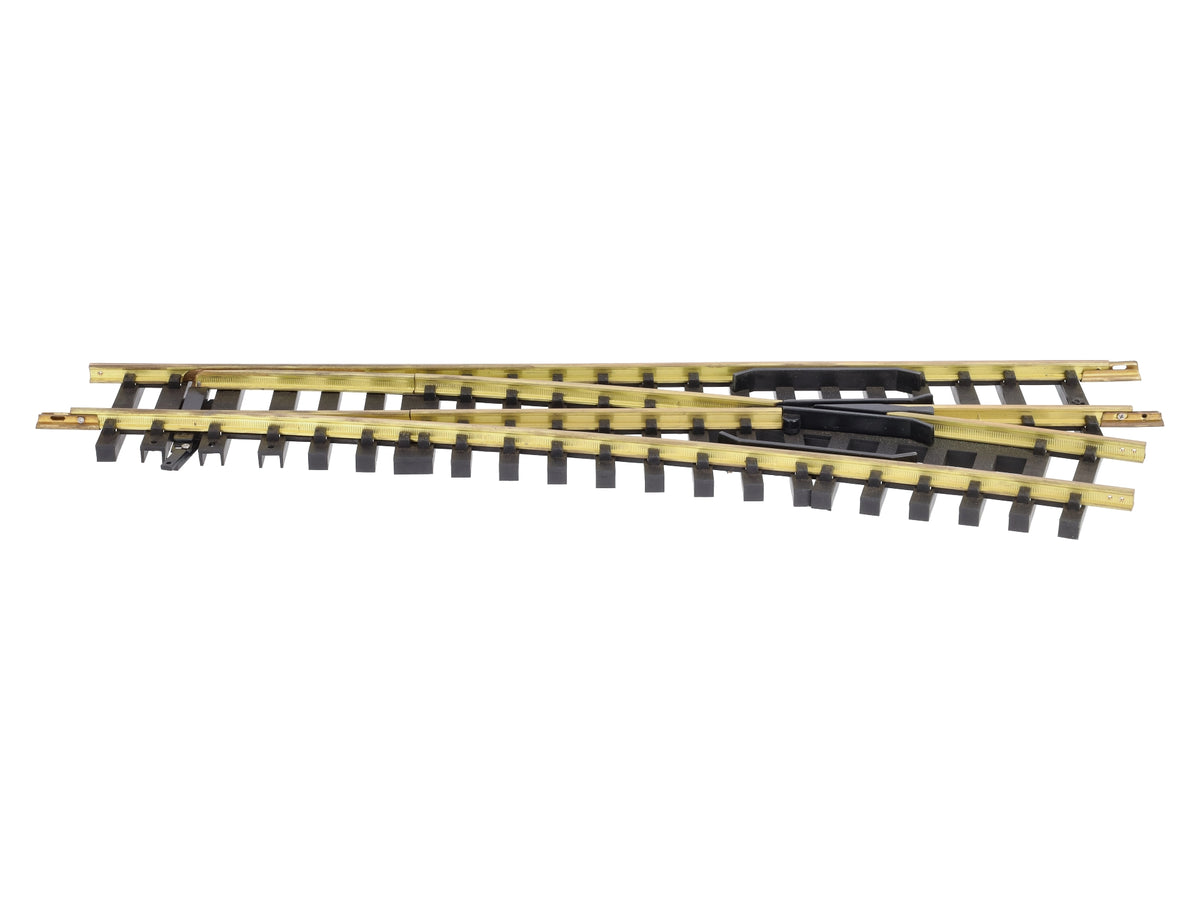 Aristo-Craft 30370 G Brass Wide Radius Right Hand 10' Manual Switch Turnout NIB