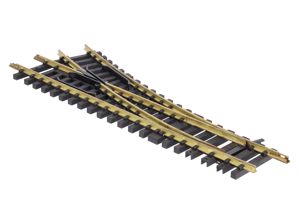 Aristo-Craft 30370 G Brass Wide Radius Right Hand 10' Manual Switch Turnout NIB