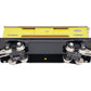 MTH 11-70045 O Gauge Tinplate #2814 Yellow & Brown Boxcar w/Nickel