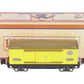 MTH 11-70045 O Gauge Tinplate #2814 Yellow & Brown Boxcar w/Nickel
