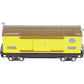MTH 11-70045 O Gauge Tinplate #2814 Yellow & Brown Boxcar w/Nickel