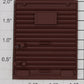 Lionel 714-2 Die-Cast Tuscan Boxcar Door-No Latch