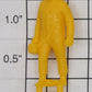 Lionel 6106680055 Yellow Rubber Astronaut Figure