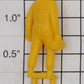 Lionel 6106680055 Yellow Rubber Astronaut Figure
