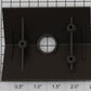 Lionel 6104243024 Brown Plastic Shed Roof for Army Water Tower
