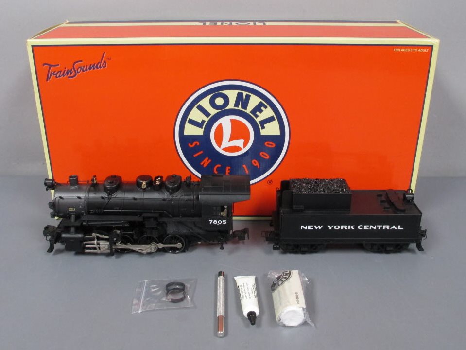 Lionel 6-11110 NYC 0-8-0 Steam Locomotive & Tender #7805 with TrainSounds NIB