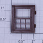 Lionel 145-18 O Gauge Automatic Gateman Brown Window Frame