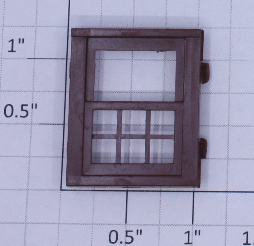 Lionel 145-18 O Gauge Automatic Gateman Brown Window Frame