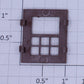 Lionel 145-18 O Gauge Automatic Gateman Brown Window Frame
