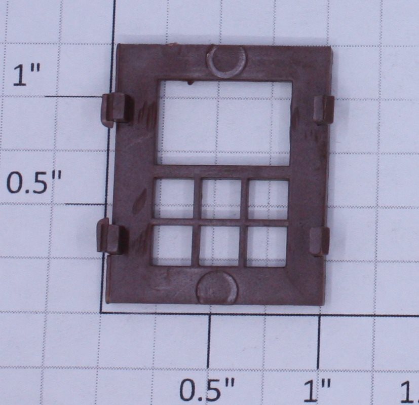 Lionel 145-18 O Gauge Automatic Gateman Brown Window Frame
