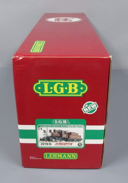 LGB 2219S G Pennsylvania 2-6-0 Mogul Steam Locomotive and Tender LN/Box