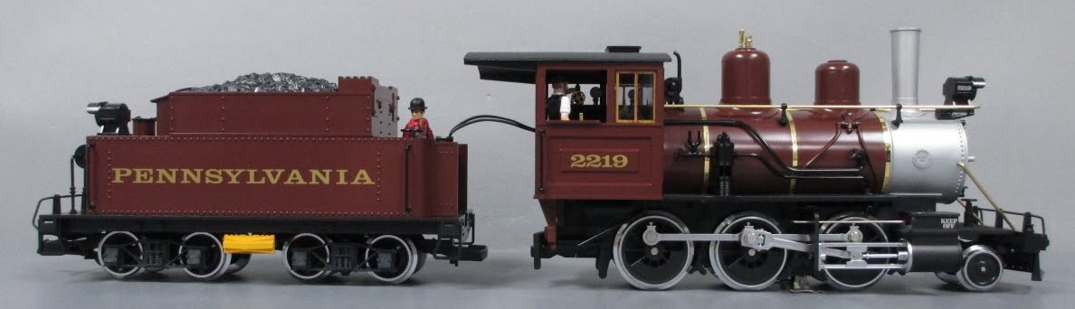 LGB 2219S G Pennsylvania 2-6-0 Mogul Steam Locomotive and Tender LN/Box