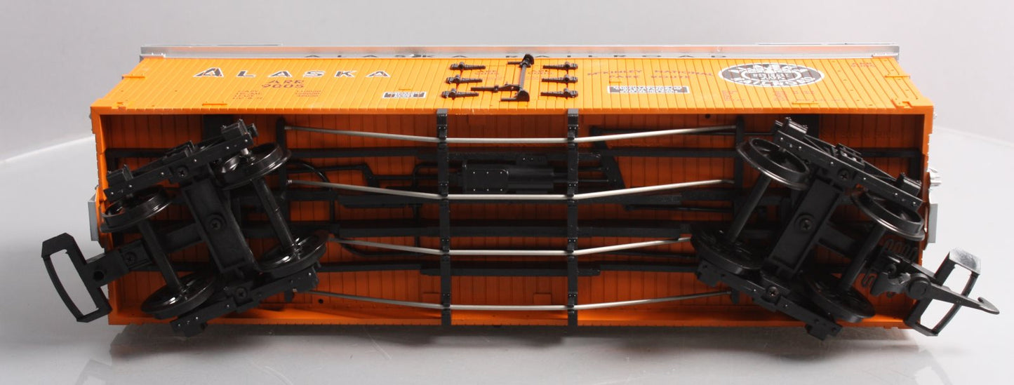 USA Trains R16204A G Alaska Railroad Orange Refrigerator Car #9005
