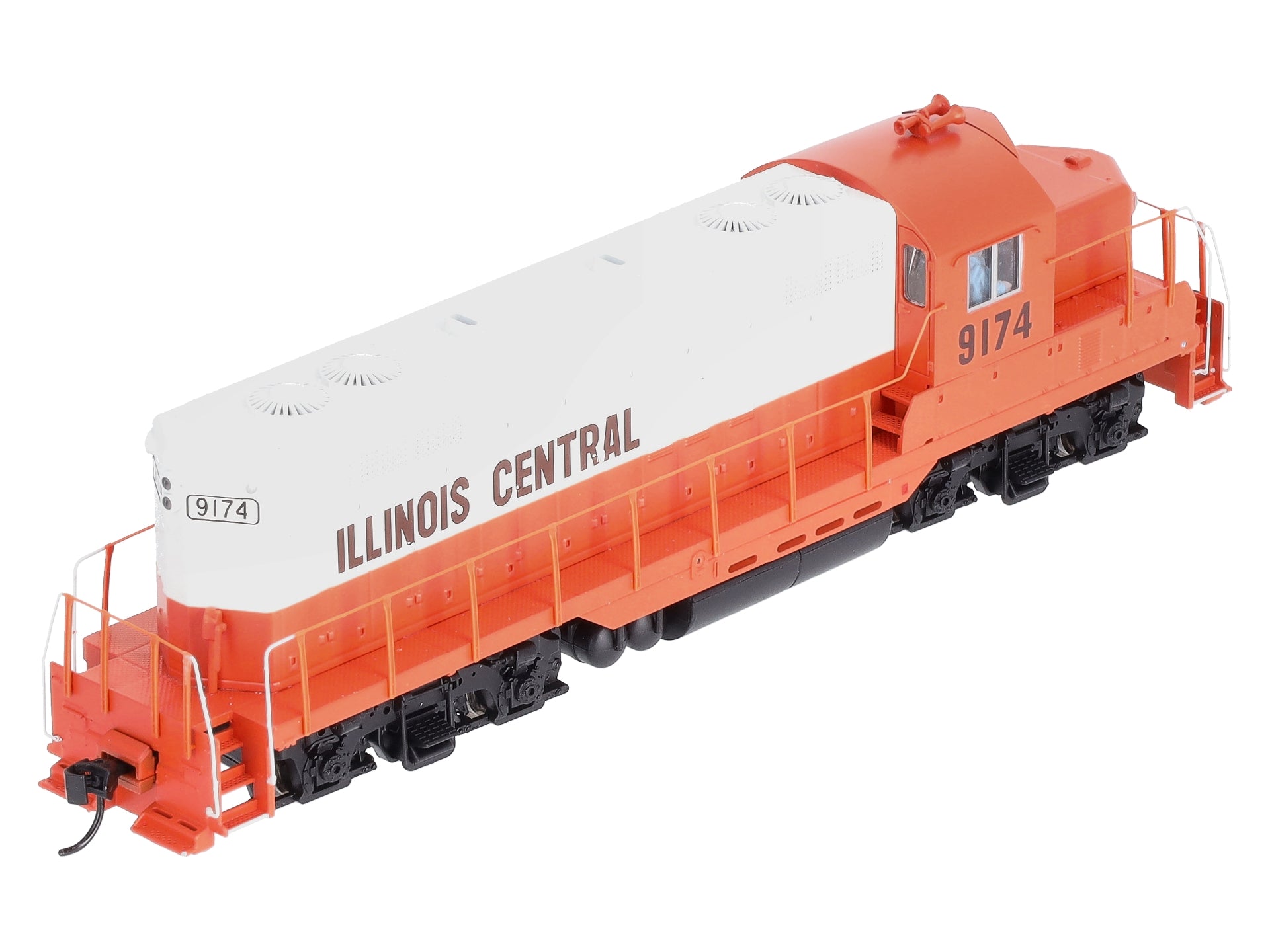 Walthers 910-20425 HO Illinois Central EMD GP9 Diesel Locomotive Sound/DCC #9174