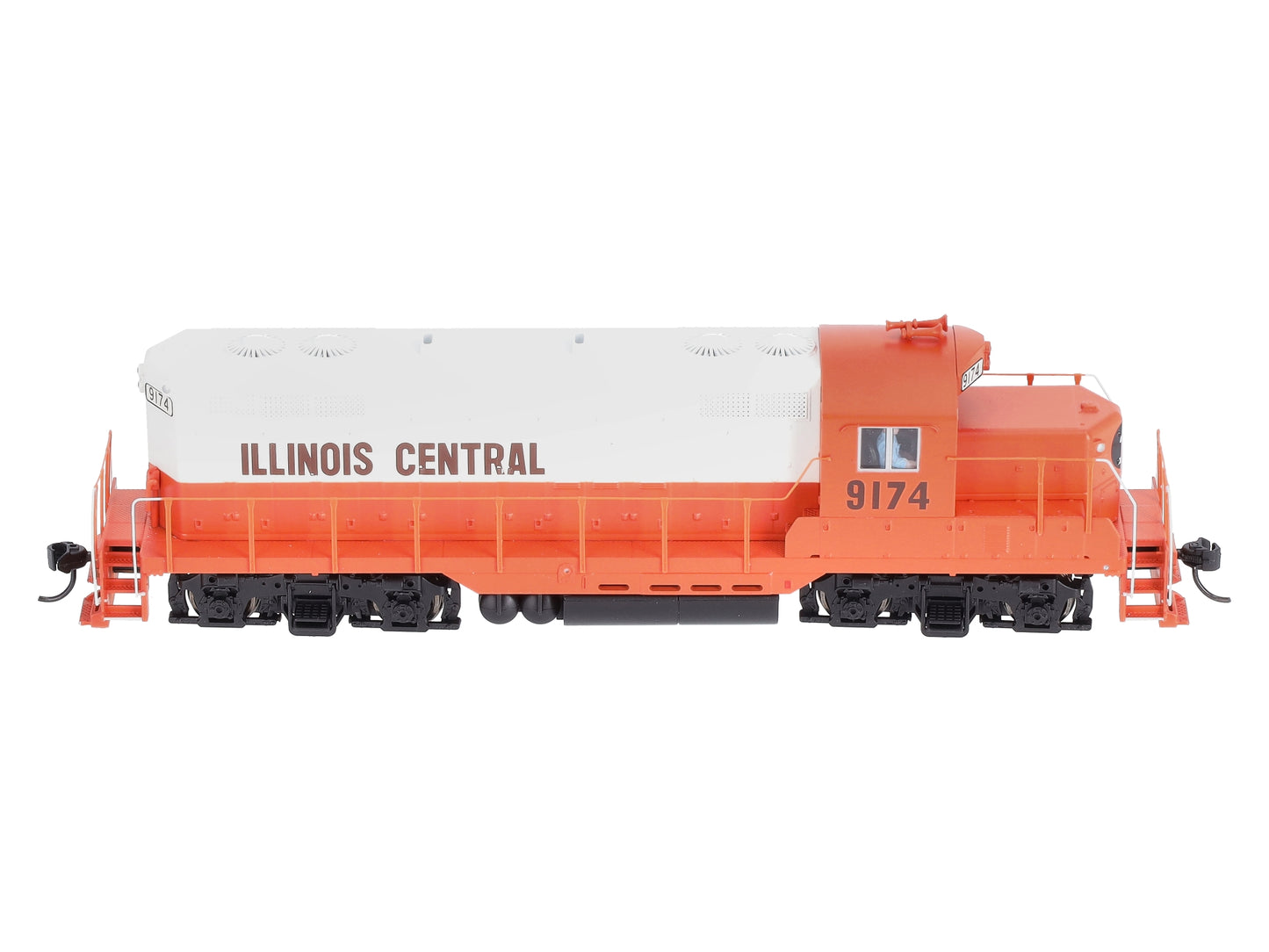 Walthers 910-20425 HO Illinois Central EMD GP9 Diesel Locomotive Sound/DCC #9174