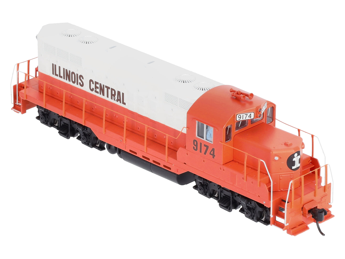 Walthers 910-20425 HO Illinois Central EMD GP9 Diesel Locomotive Sound/DCC #9174