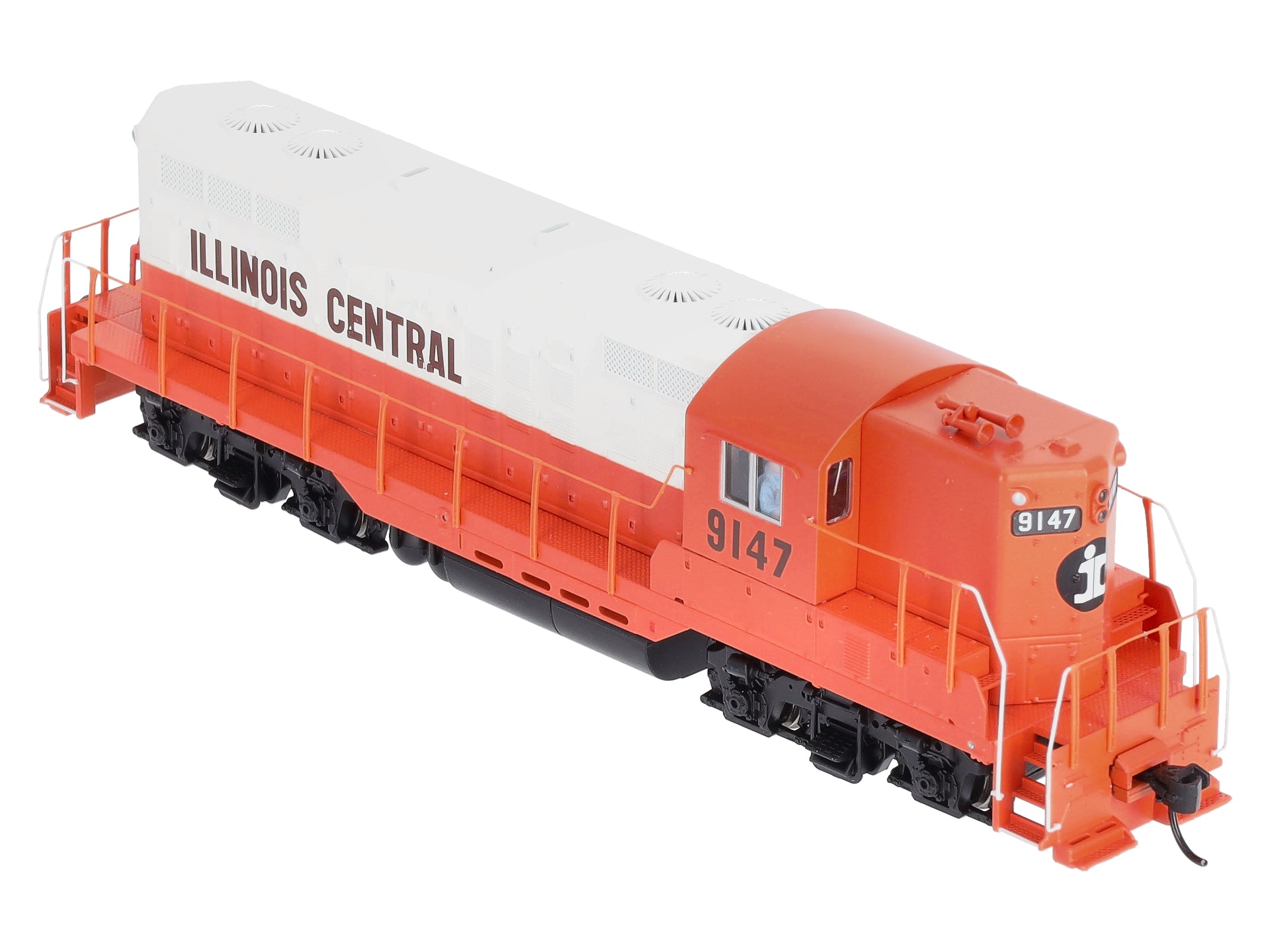 Walthers 910-20456 HO Illinois Central EMD GP9 Phase II Diesel Locomotive #9147