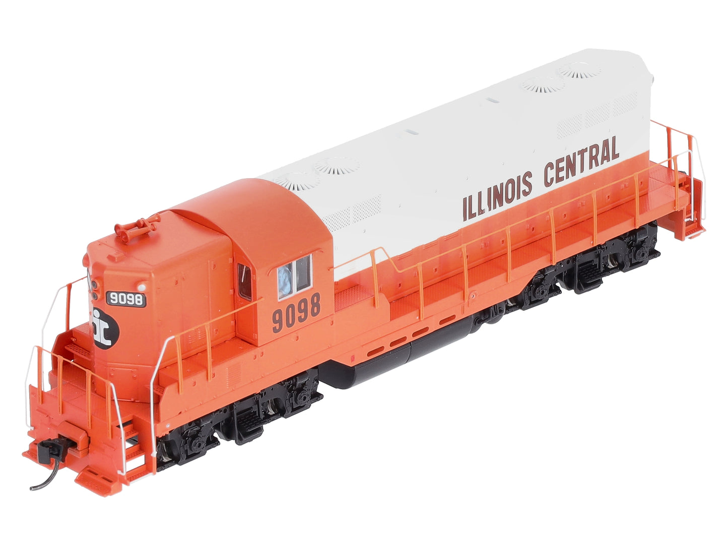 Walthers 910-20455 HO Illinois Central EMD GP9 Phase II Diesel Locomotive #9098