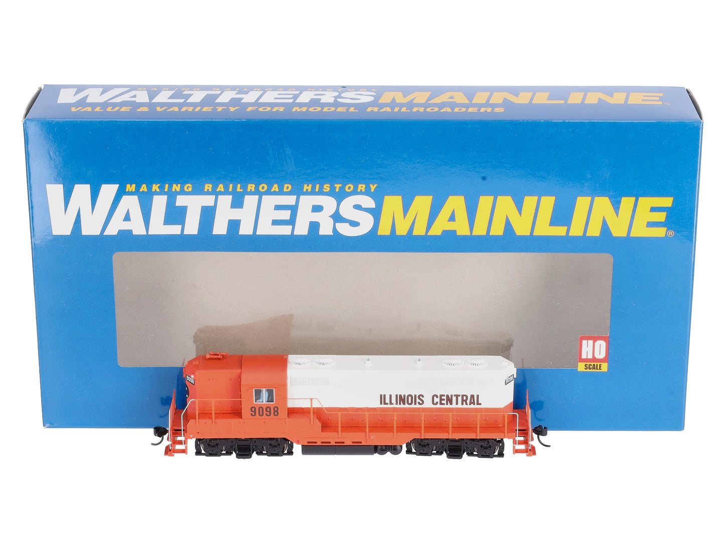 Walthers 910-20455 HO Illinois Central EMD GP9 Phase II Diesel Locomotive #9098