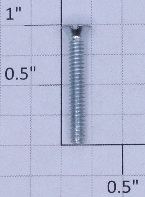 Lionel #6-32 x 7/8" Aluminum Slotted Flat Head Screw