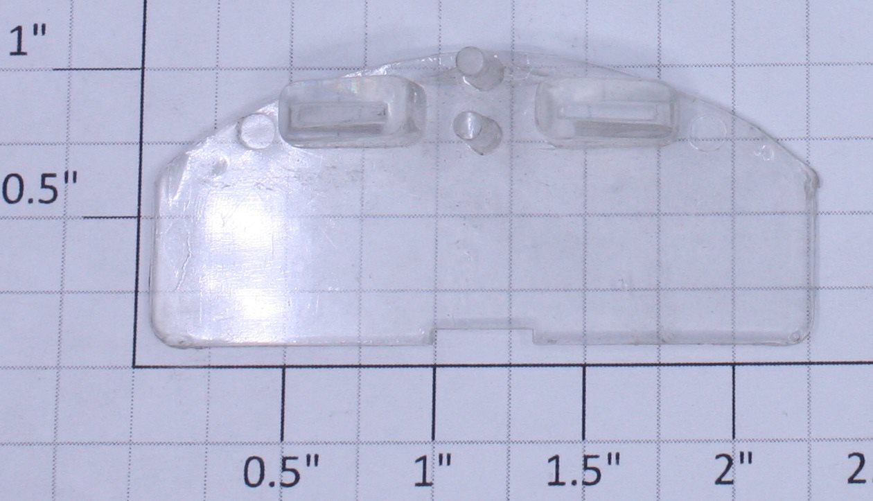 Lionel 8352-55 Front Windshield & Lens
