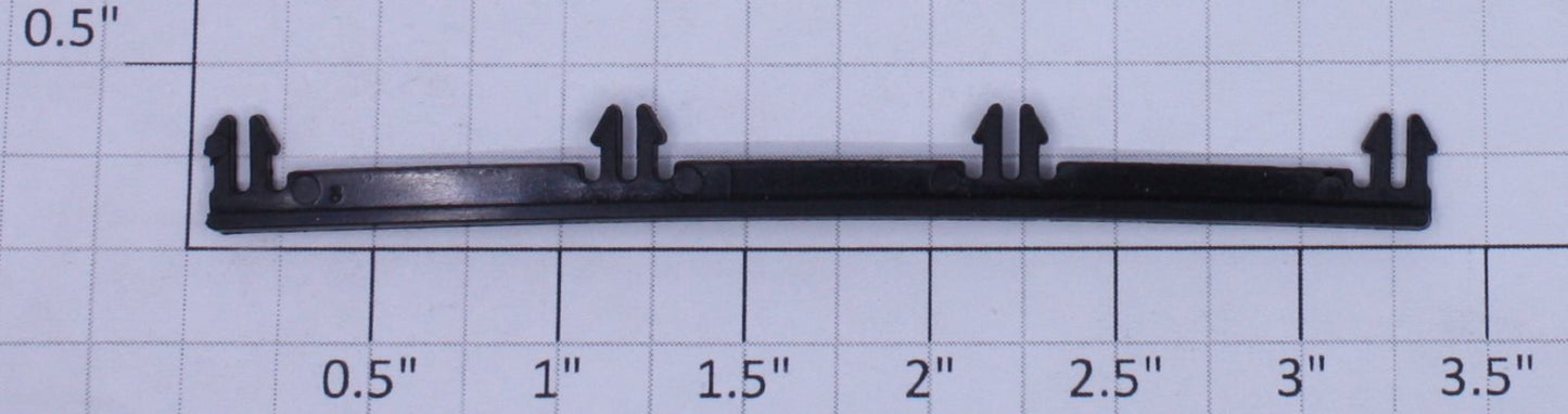 Lionel 9700-15 Black Plastic 4-Prong Door Guide