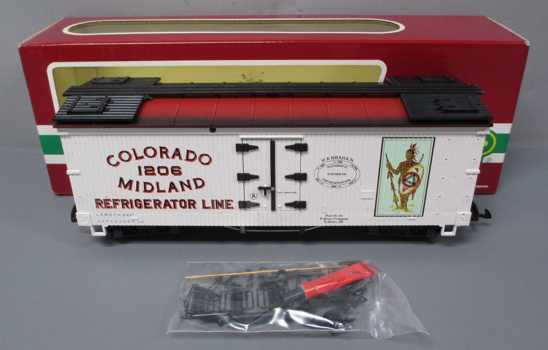 LGB 4072-P01 G Colorado & Midland Reefer Car #1206 LN/Box