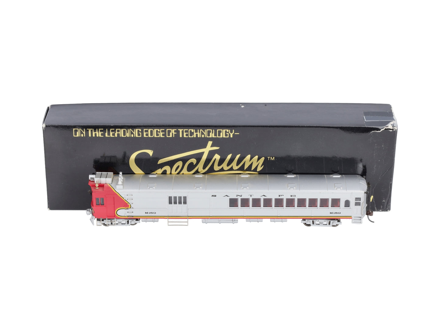 Bachmann 81410 HO Santa Fe War Bonnet EMC Gas Electric Locomotive #M189