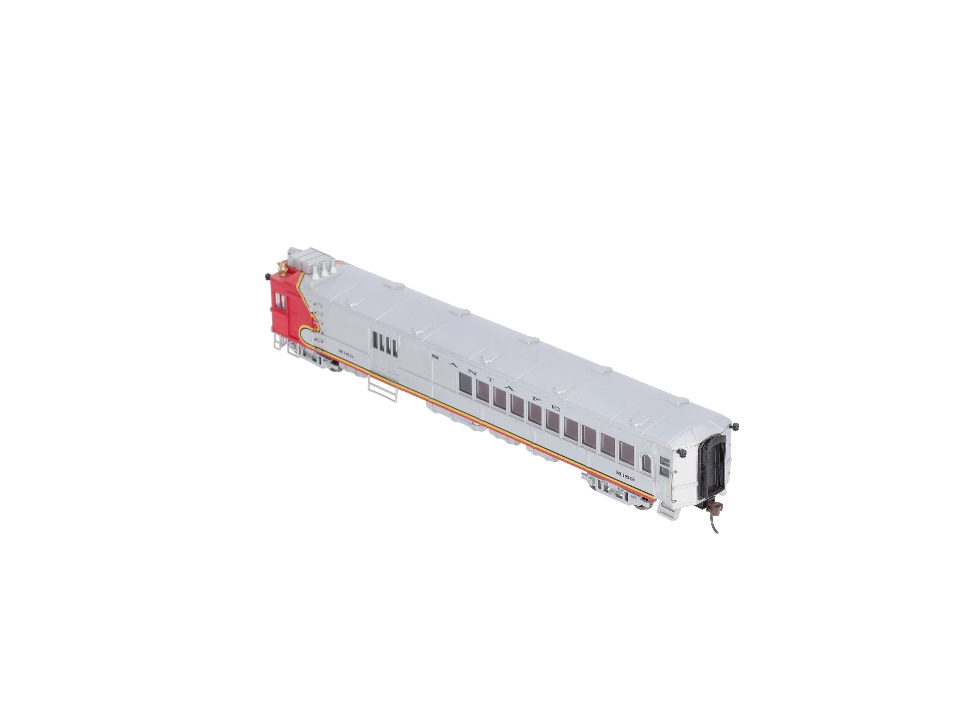 Bachmann 81410 HO Santa Fe War Bonnet EMC Gas Electric Locomotive #M189 LN/Box