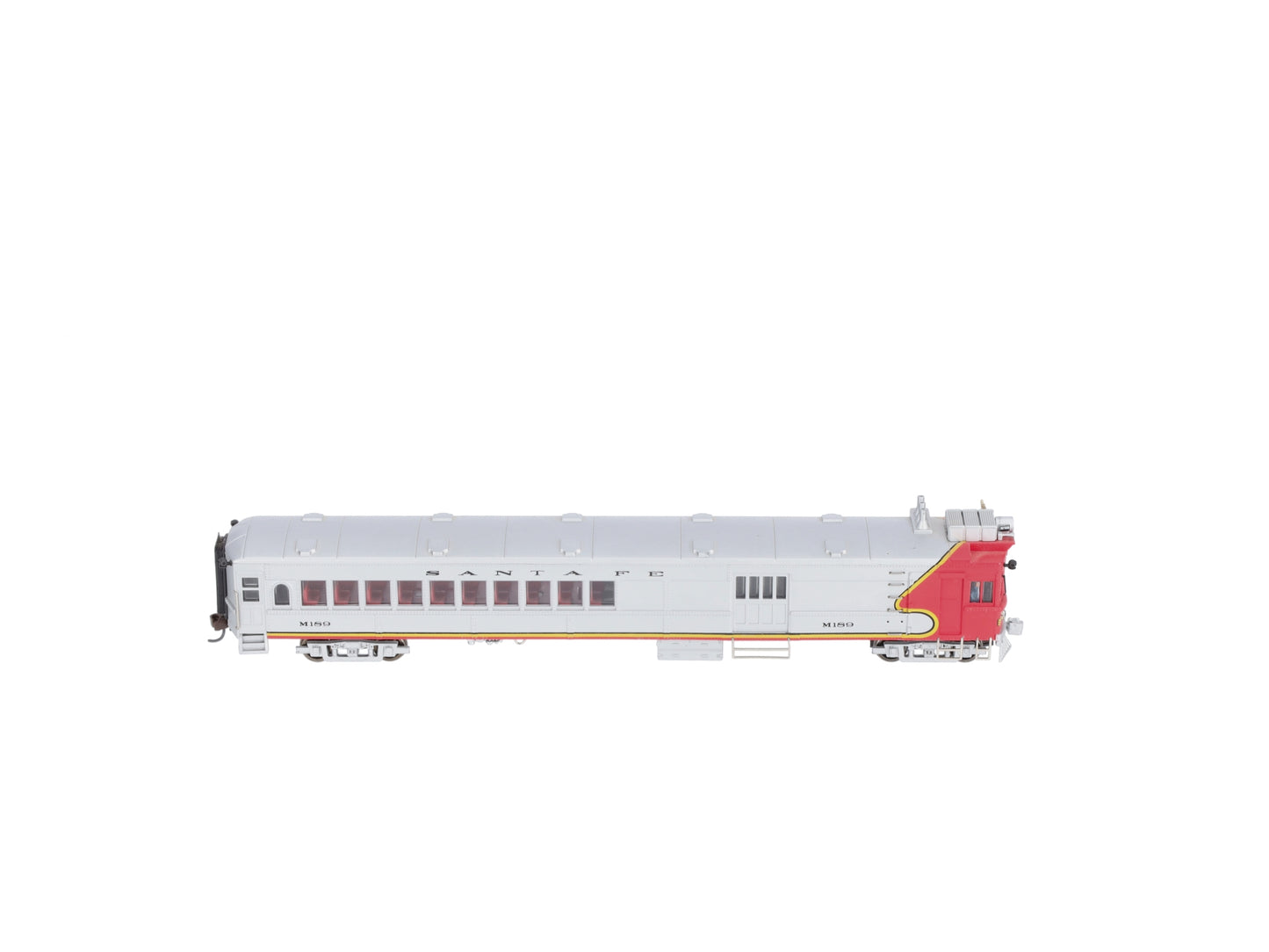 Bachmann 81410 HO Santa Fe War Bonnet EMC Gas Electric Locomotive #M189 LN/Box